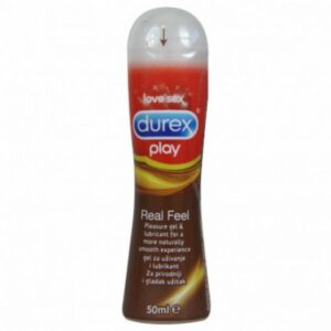 Durex Play Real Feel Λιπαντικό Τζελ Ευχαρίστησης για Φυσική, Μεταξένια Αίσθηση, 50 ml