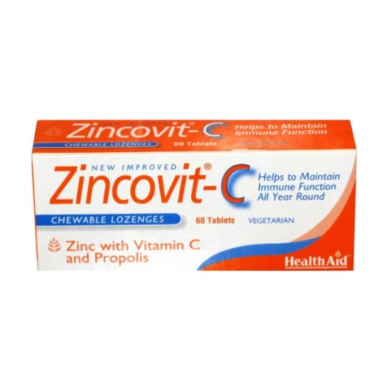 Health Aid Zincovit C 60 tablets 