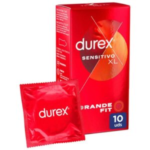 Durex προφυλακτικά XL Sensitive για έντονη αίσθηση και οικειότητα - 10 τεμάχια