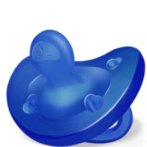 Chicco Physio Soft Πιπίλα Μπλε Όλο Σιλικόνη 16-36m 1τμχ