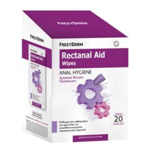 Frezyderm Rectanal Aid Wipes Wipes For Soothing Hemorrhoid Care 20 pieces