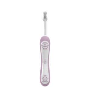 Chicco Toothbrush 6-36 Μηνών, Οδοντόβουρτσα για βρέφη  Ροζ - Λιλά, 1 τμχ