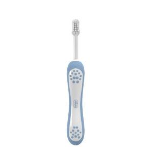 Chicco Toothbrush Παιδική Οδοντόβουρτσα Μαλακή 6-36 μηνών, Σιελ, 1 Τεμάχιο