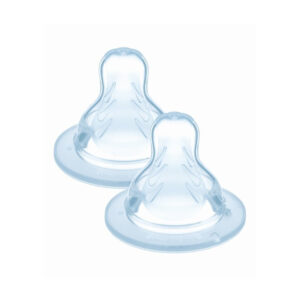 Mam Teat Skin Soft Θηλή Σιλικόνης για Μεγάλη Ροή (3), από 4+ Μηνών 2 Τεμάχια (410S)