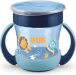 Nuk Mini Magic Cup Night Μπλέ Λιονταράκι για 6m+ 160ml