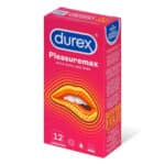 Durex Προφυλακτικά Peasuremax με Ραβδώσεις 12τμχ