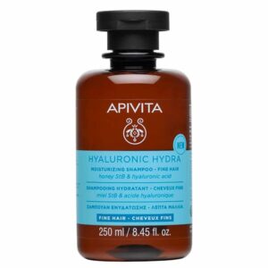 Apivita Hyaluronic Hydra, Σαμπουάν Ενυδάτωσης για Λεπτά Μαλλιά, 250ml