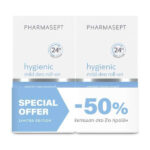 Pharmasept Hygienic Mild Deo Αποσμητικό 24h Roll-On 2x50ml -50% Στο 2ο Προϊόν