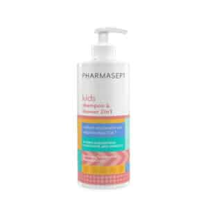 PHARMASEPT Kids 2in1 Shampoo & Shower Απαλό Παιδικό Σαμπουάν και Αφρόλουτρο 500ml