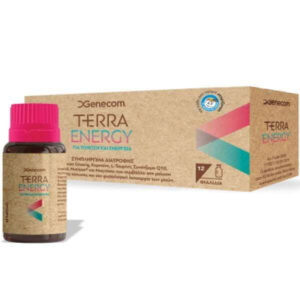 Genecom Terra Energy Συμπλήρωμα Διατροφής για Τόνωση και Ενέργεια 12 x 10 ml