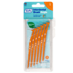 TEPE angle μεσοδόντια βουρτσάκια 0,45mm size 1 πορτοκαλί 6τμχ
