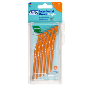 TEPE angle μεσοδόντια βουρτσάκια 0,45mm size 1 πορτοκαλί 6τμχ