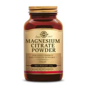 Solgar Magnesium Citrate Συμπλήρωμα Μαγνησίου Σε Σκόνη, 108g
