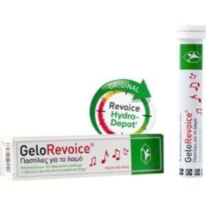 GeloRevoice Καραμέλες τον Ερεθισμένο Λαιμό και τη Βραχνάδα, 20τμχ