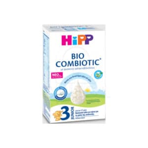 Hipp 3 Bio Combiotic Βρεφικό Γάλα με Φυσικούς Γαλακτοβάκιλλους & Metafolin, 600 gr