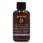 Apivita Mini Αφρός Καθαρισμού Ελιά & Λεβάντα για Ευαίσθητες Επιδερμίδες 75ml