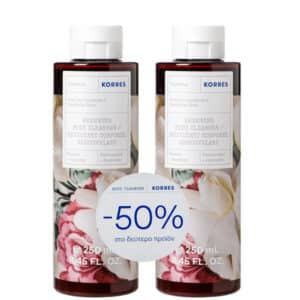 Korres Promo Αφρόλουτρο Σώματος Γαρδένια 2x250ml [-50% στο Δεύτερο Προϊόν]
