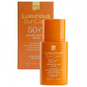 Intermed Luxurious Sun Protection Drops Aντηλιακό Γαλάκτωμα Προσώπου SPF50+ 30ml