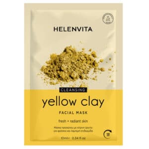 Helenvita Yellow Clay Face Mask Μάσκα Προσώπου με Κίτρινη Άργιλο 10ml