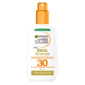 Garnier Ambre Solaire Αντηλιακό σπρέι Ideal Bronze, SPF30, 200 ml