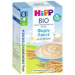 Hipp BIO Κρέμα Φαρίν Λακτέ με Γάλα Χωρίς Προσθήκη Ζάχαρης 6m+ 450gr