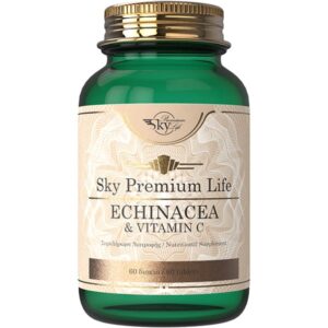 Sky Premium Life Echinacea & C Για Τόνωση & Ενίσχυση Tου Ανοσοποιητικού 60 ταμπλέτες