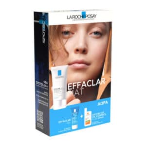 La Roche-Posay Promo Pack Effaclar MAT Καθημερινή Φροντίδα κατά της Γυαλάδας 40ml με ΔΩΡΟ Effaclar Gel 50ml & Anthelios UVMUNE 400 Oil Control Fluid SPF50+ 3ml