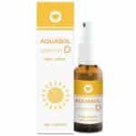 Aquasol Vitamin D Oral Spray 400IU Βιταμίνη D σε Spray Φράουλα 15ml