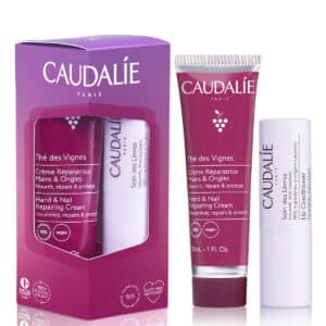 Caudalie Lip & Hand Duo The des Vignes PROMO Hand and Nail Cream 30 ml & Lip Stick 4.5gr