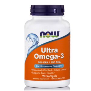 Now Omega-3 Ultra με Ωμέγα 3 Λιπαρά Οξέα 90 Μαλακές Κάψουλες