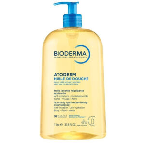 Bioderma Atoderm Huile de douche ελαιώδες αφρόλουτρογια το ευαίσθητο ξηρό προς ατοπικό δέρμα 1000ml