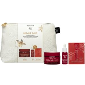 Apivita Promo Beevine Elixir Αντιρυτιδική Κρέμα Ελαφριάς Υφής 50ml & Δώρο Ορός Σύσφιξης 10ml & Κρέμα Για Μάτια & Χείλη 1,5ml