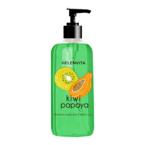 Helenvita Kiwi Papaya Shower Gel & Bubble Bath Αφρόλουτρο με Εξωτικό Άρωμα 490ml