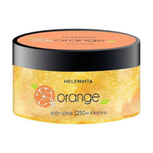 Helenvita Orange Body Scrub με κόκκους Ζάχαρης εμπλουτισμένο με χυμό Πορτοκαλιού 250ml