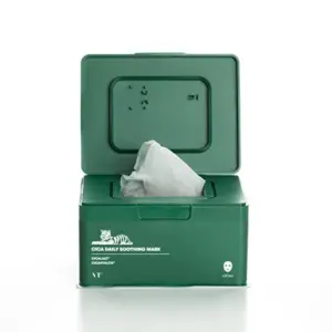 Vt Cosmetics Cica Daily Soothing Mask – Ενυδατικές Μάσκες Καθημερινής Χρήσης (30 Τεμ)