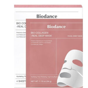 Biodance Bio-Collagen Real Deep Mask Μάσκα Προσώπου Βαθιάς Ενυδάτωσης Mε Κολλαγόνο 4 τεμ