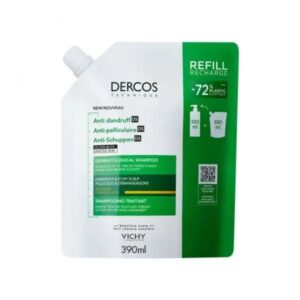 Vichy Dercos Anti Dandruff Σαμπουάν κατά της Πιτυρίδας για Ξηρά Μαλλιά Refill 390ml