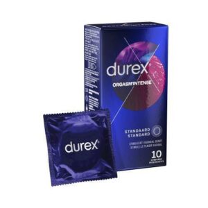 Durex Προφυλακτικά Orgasm Intense με Ραβδώσεις 10τμχ