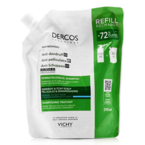 Vichy Dercos Anti-Dandruff DS Shampoo Normal to Oily Hair Refill Σαμπουάν για λιπαρά μαλλιά 390 ml