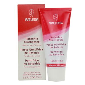 Weleda Οδοντόκρεμα Με Ρατάνια για Τόνωση των Ούλων 75ml