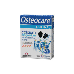 Vitabiotics Osteocare για Υγιή Οστά, Ασβέστιο, Βιταμίνη D3, Μαγνήσιο Και Ψευδάργυρος, 30tabs