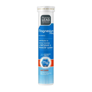 PHARMALEAD Magnesium 375mg Μαγνήσιο με Βιταμίνη Β6, 20 αναβράζοντα δισκία