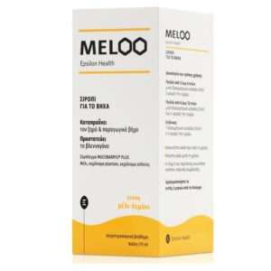 Meloo Σιρόπι για Ξηρό και Παραγωγικό Βήχα Μέλι & Λεμόνι 175ml