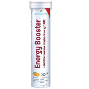 Helenvita Energy Booster Πολυβιταμίνη για Ενέργεια με γεύση Πορτοκάλι, 20 αναβρ. δισκία