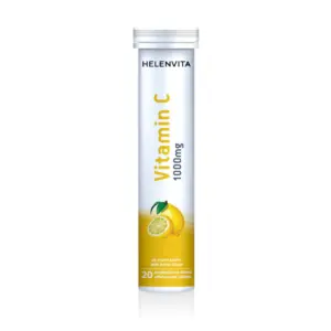 HELENVITA Vitamin C 1000mg με γεύση Λεμόνι, 20 αναβρ. δισκία