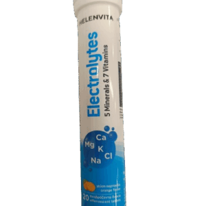 HELENVITA Electrolytes με 5 Μέταλλα και 7 Βιταμίνες με γεύση Πορτοκάλι, 20 αναβρ. δισκία