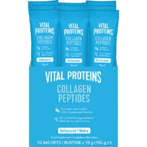 Vital Proteins Collagen Peptides με Κολλαγόνο σε Πεπτίδια από Βοοειδή 10grx10 φακελίσκους