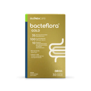 Bacteflora Gold με Προβιοτικά και Πρεβιοτικά Συμβιωτικό 30 φυτικές κάψουλες