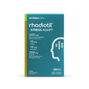 Rhodiotil Stress Adapt για τη Διαχείριση του Άγχους με Ροδιόλα 400mg & Ασβαγκάντα 30 Κάψουλες