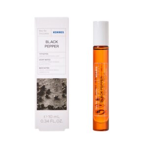 Korres Black Pepper Eau De Toilette Ανδρικό Άρωμα 10ml